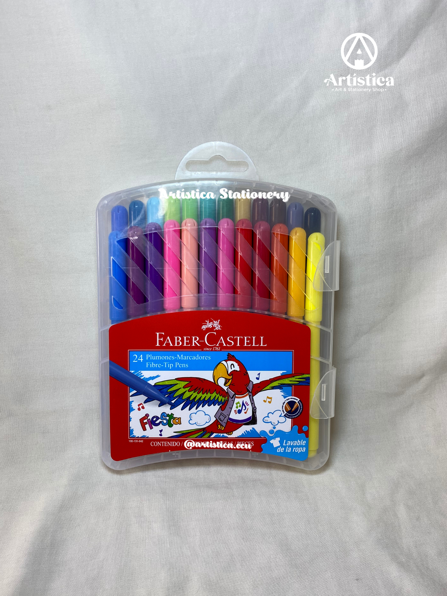 24 Marcadores Faber Castell