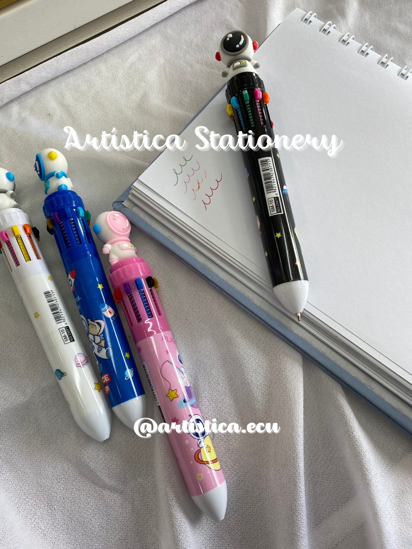 Boligrafo de 10 colores Astronauta