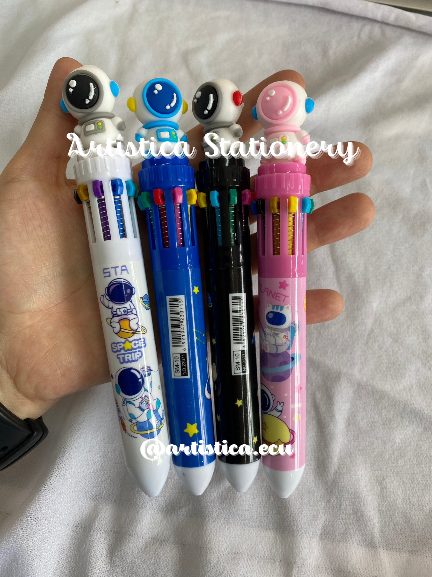 Boligrafo de 10 colores Astronauta