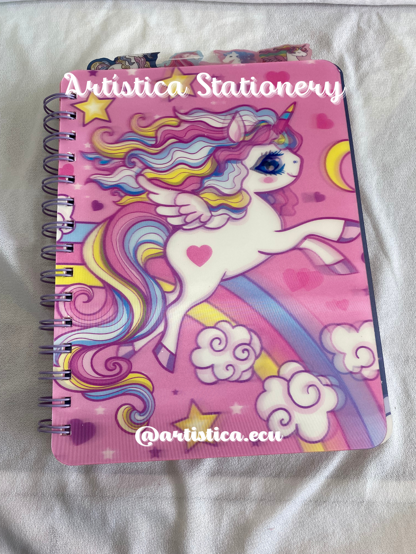 Libretas A5 pasta dura de Unicornio