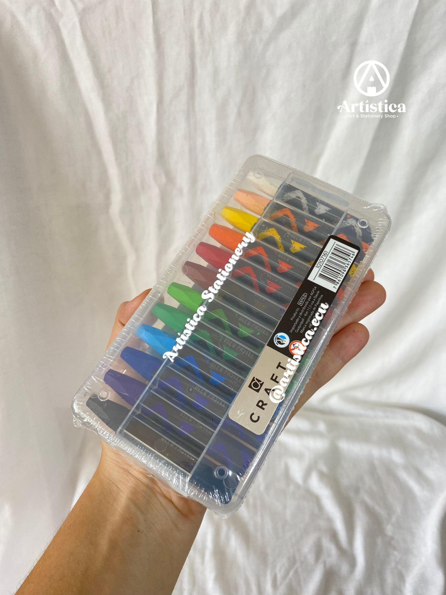 12 Crayones oleo pastel