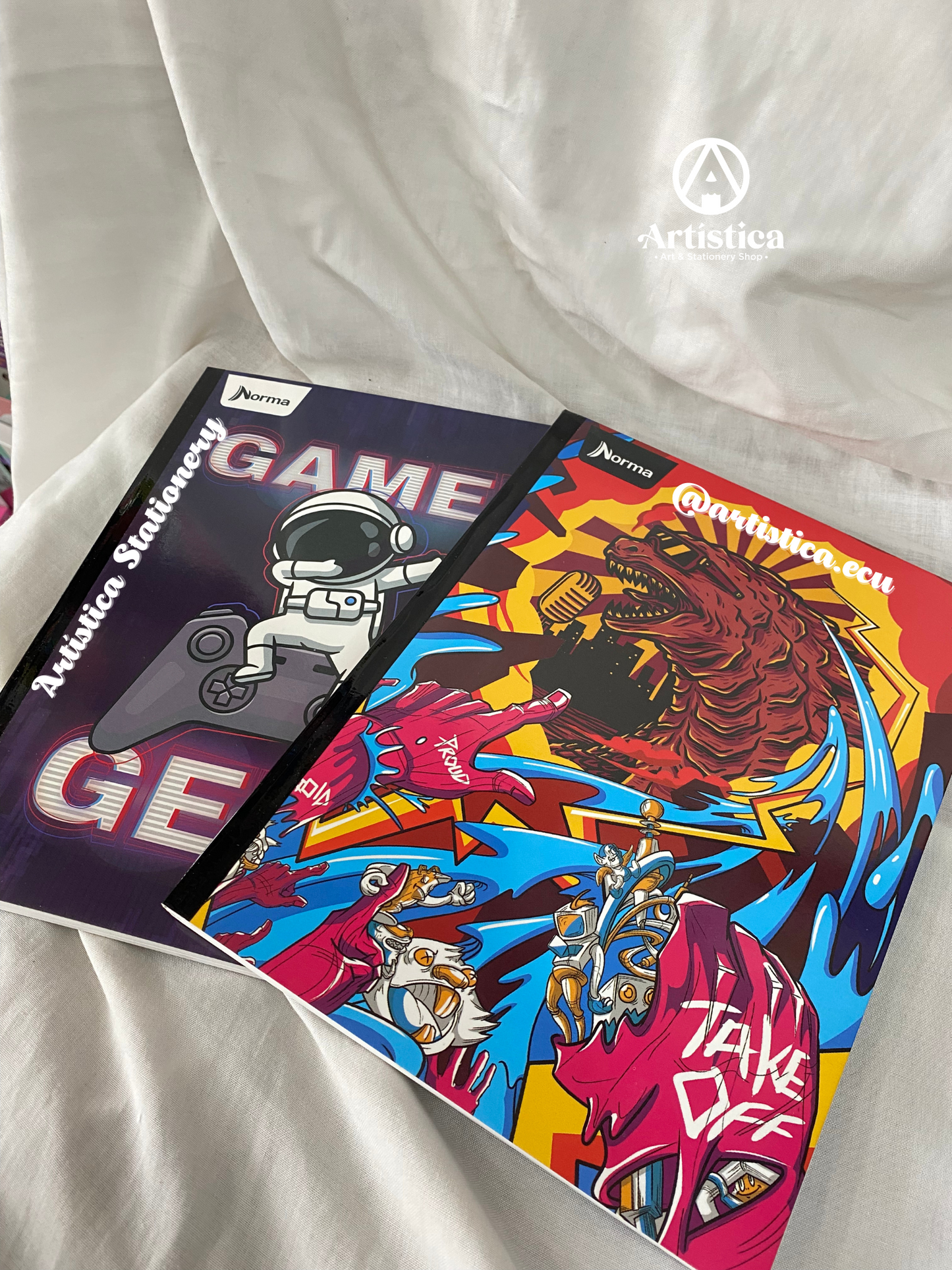 Cuaderno cocidos 100 hojas para hombre licencia Norma