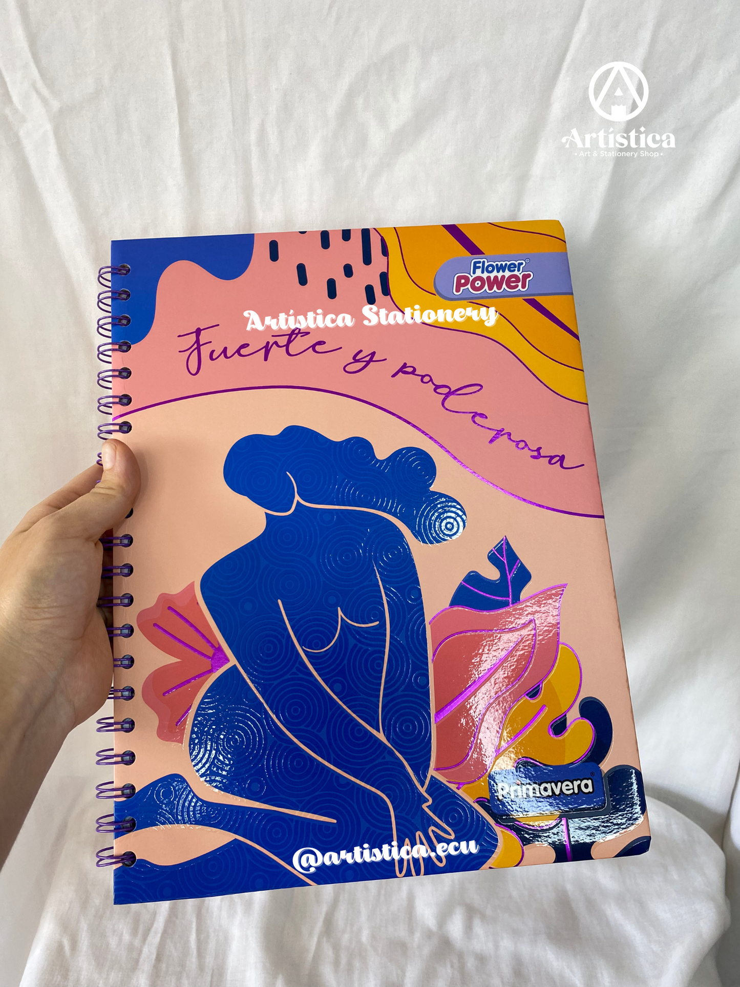 Cuaderno pasta dura 100 hojas a cuadros