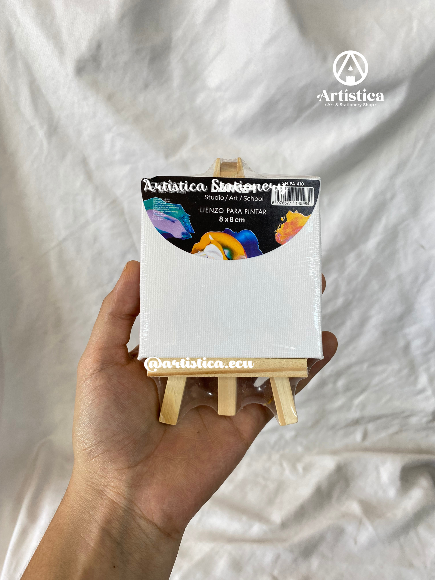Mini lienzo 8x8cm