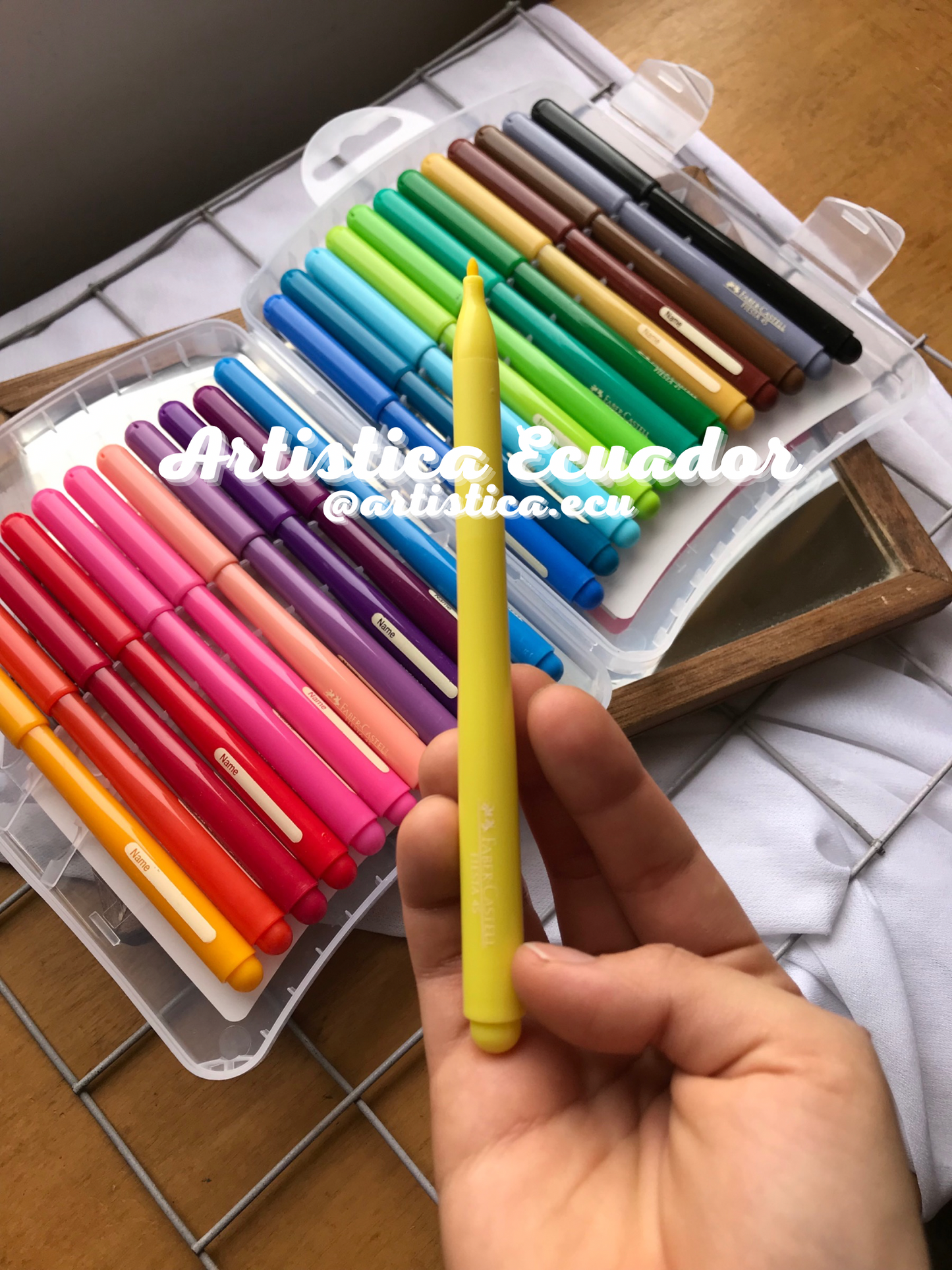 24 Marcadores Faber Castell