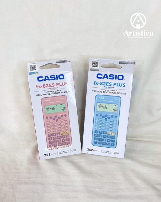 Calculadora científica  fx-82ES PLUS tonos pastel