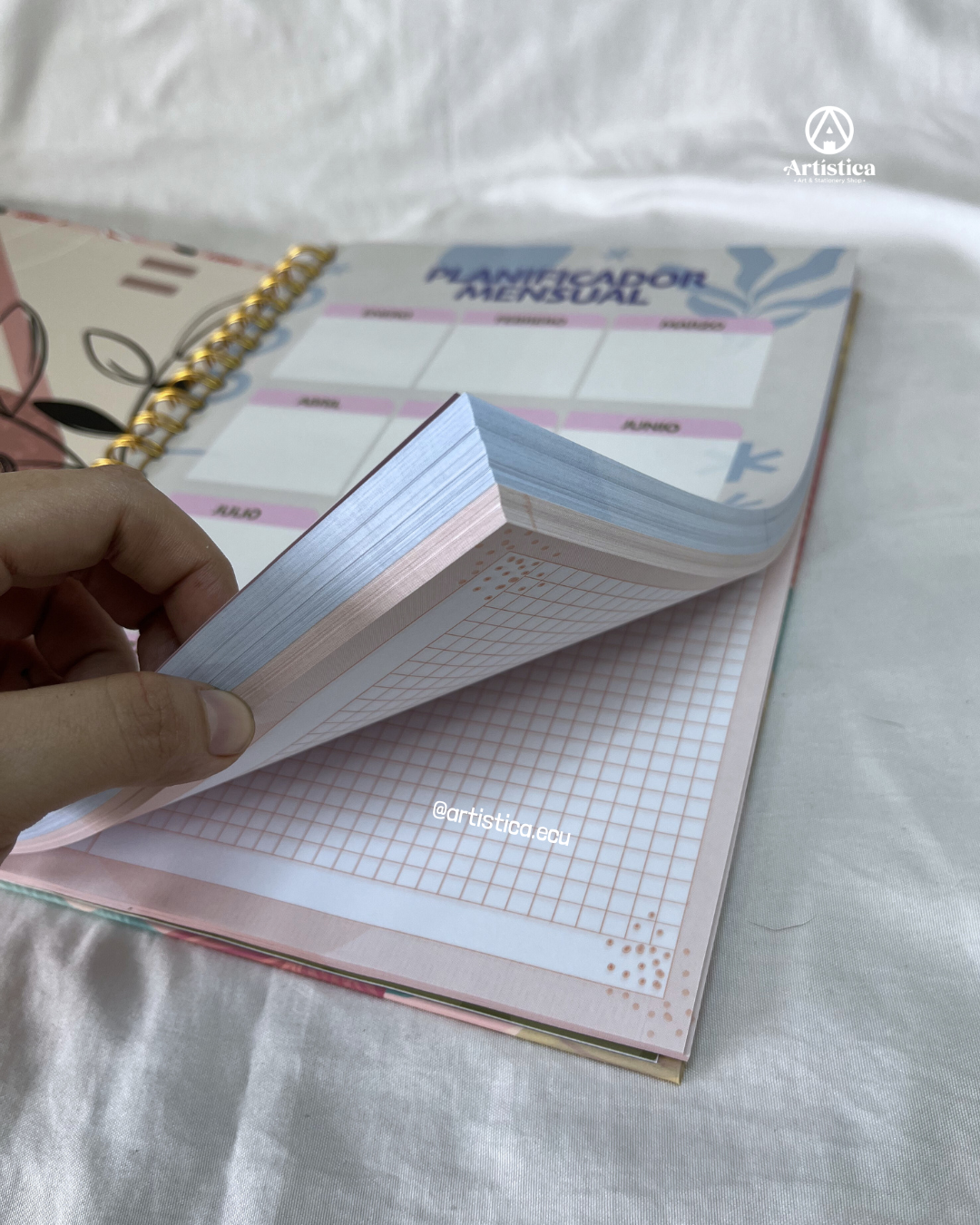 Cuaderno 200 cuadros pasta dura Twins Modelo 9