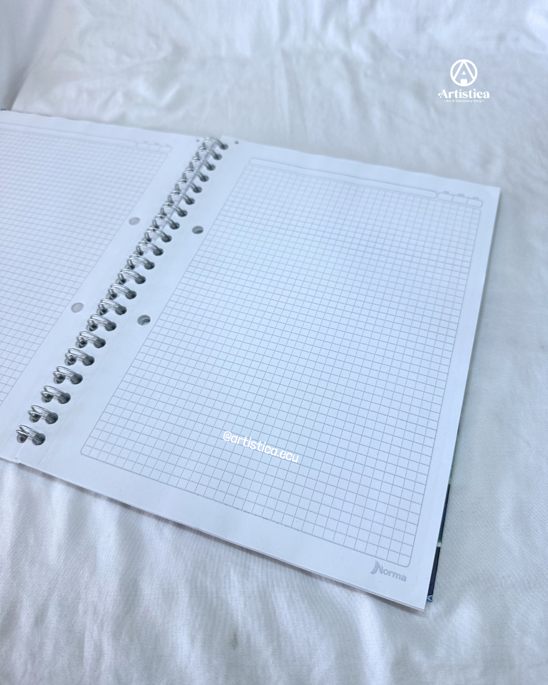 Cuaderno pasta dura académico cuadros