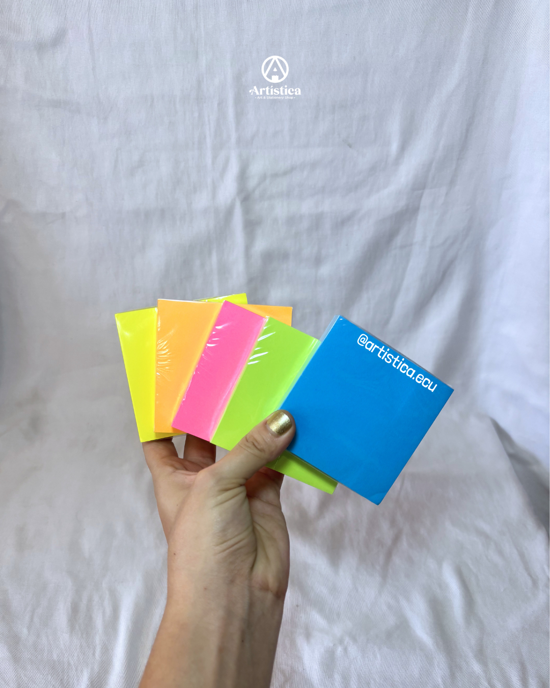 Notitas adhesivas neones