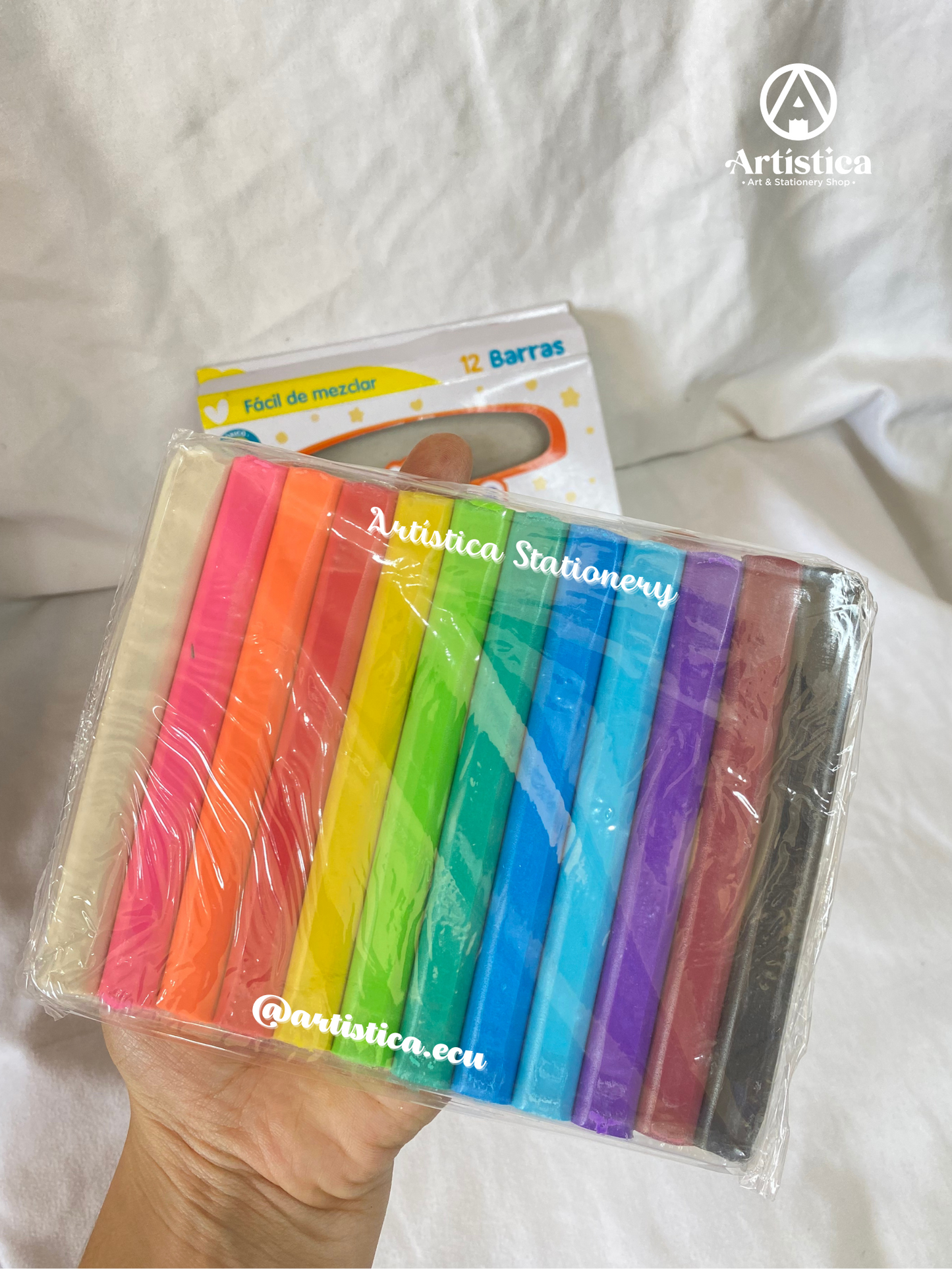 12 Plastilinas Jumbo