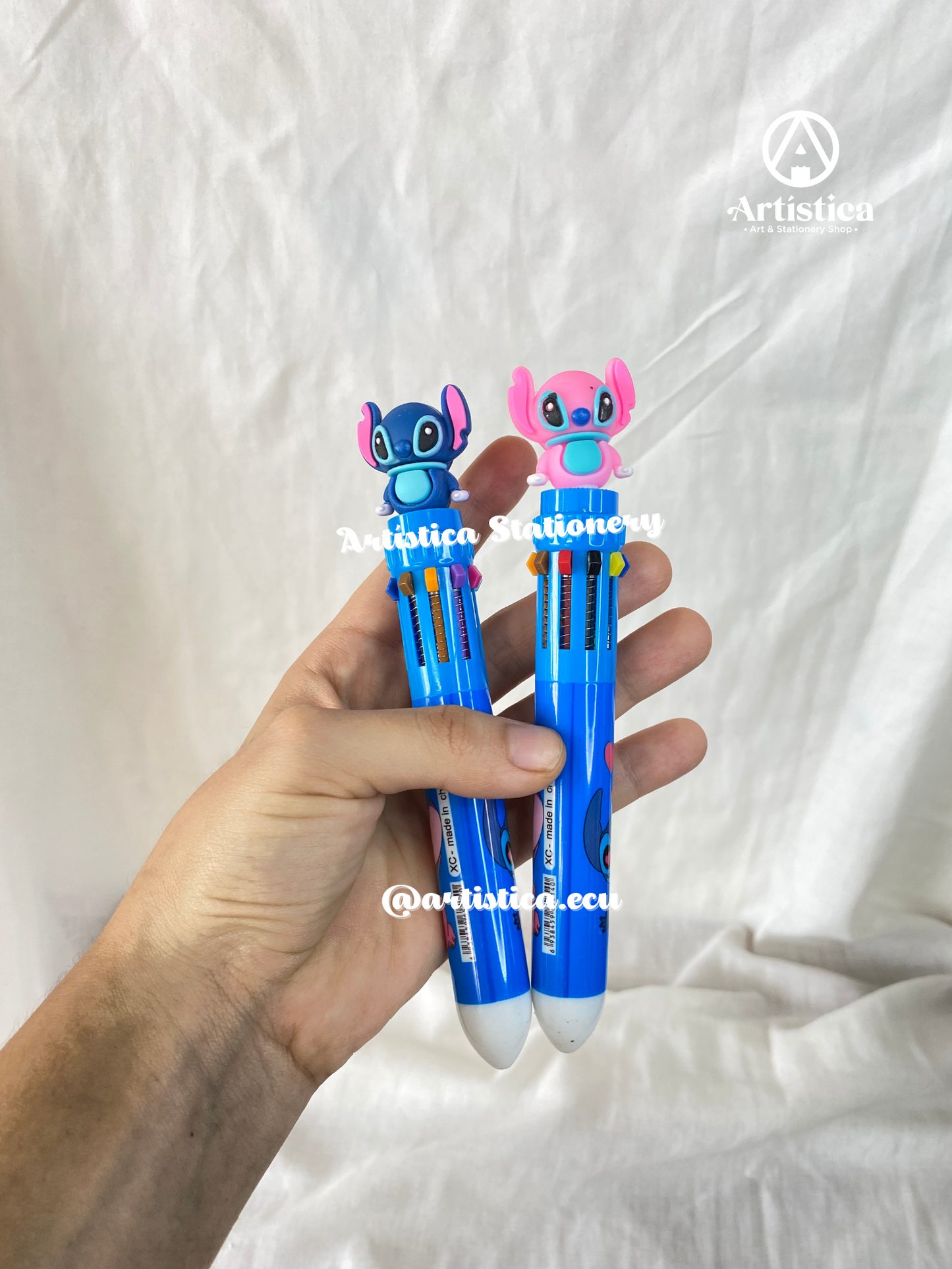 Bolígrafo 10 colores Stitch