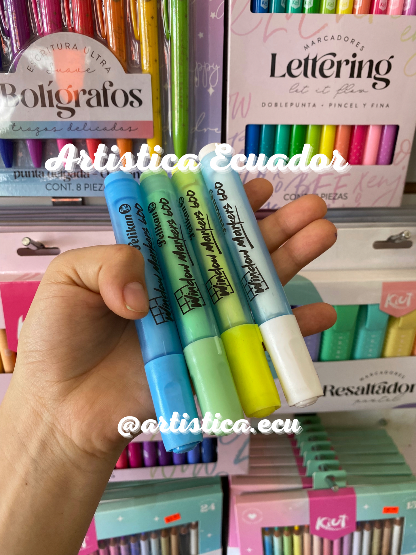 Marcadores para vidrio por unidad