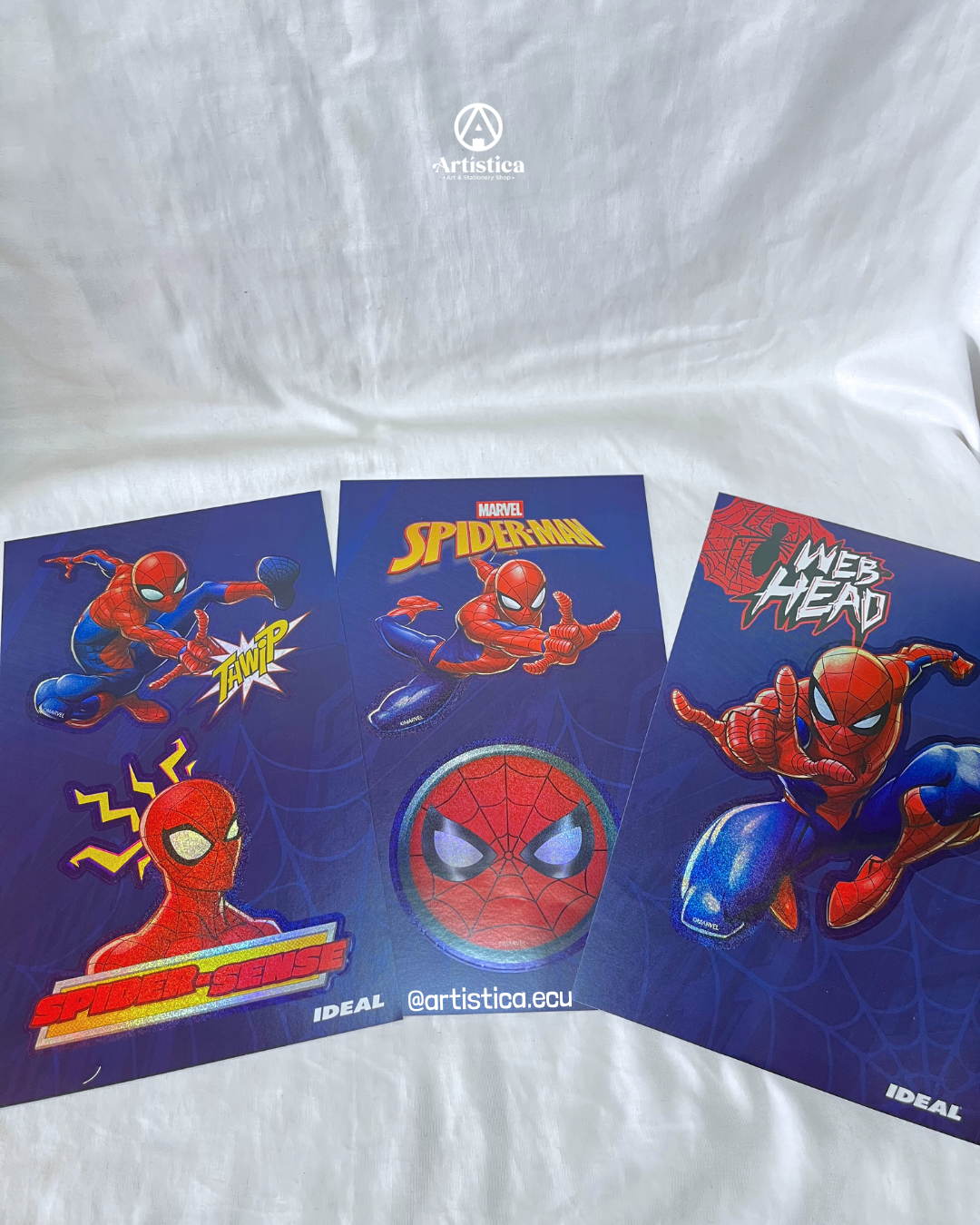 5 Stickers holograficos