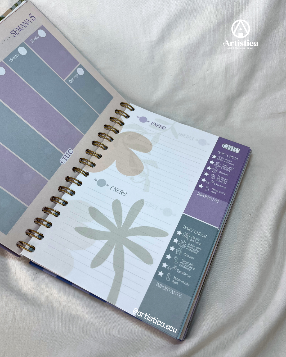 Agenda Chic permanente