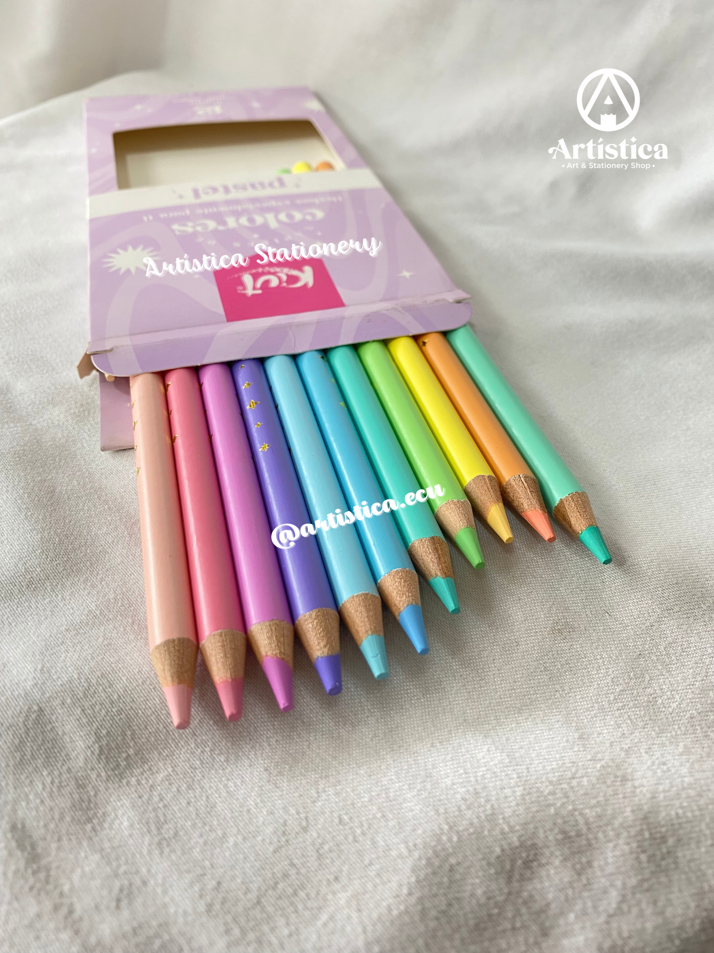 12 Colores tonos pasteles Kuit