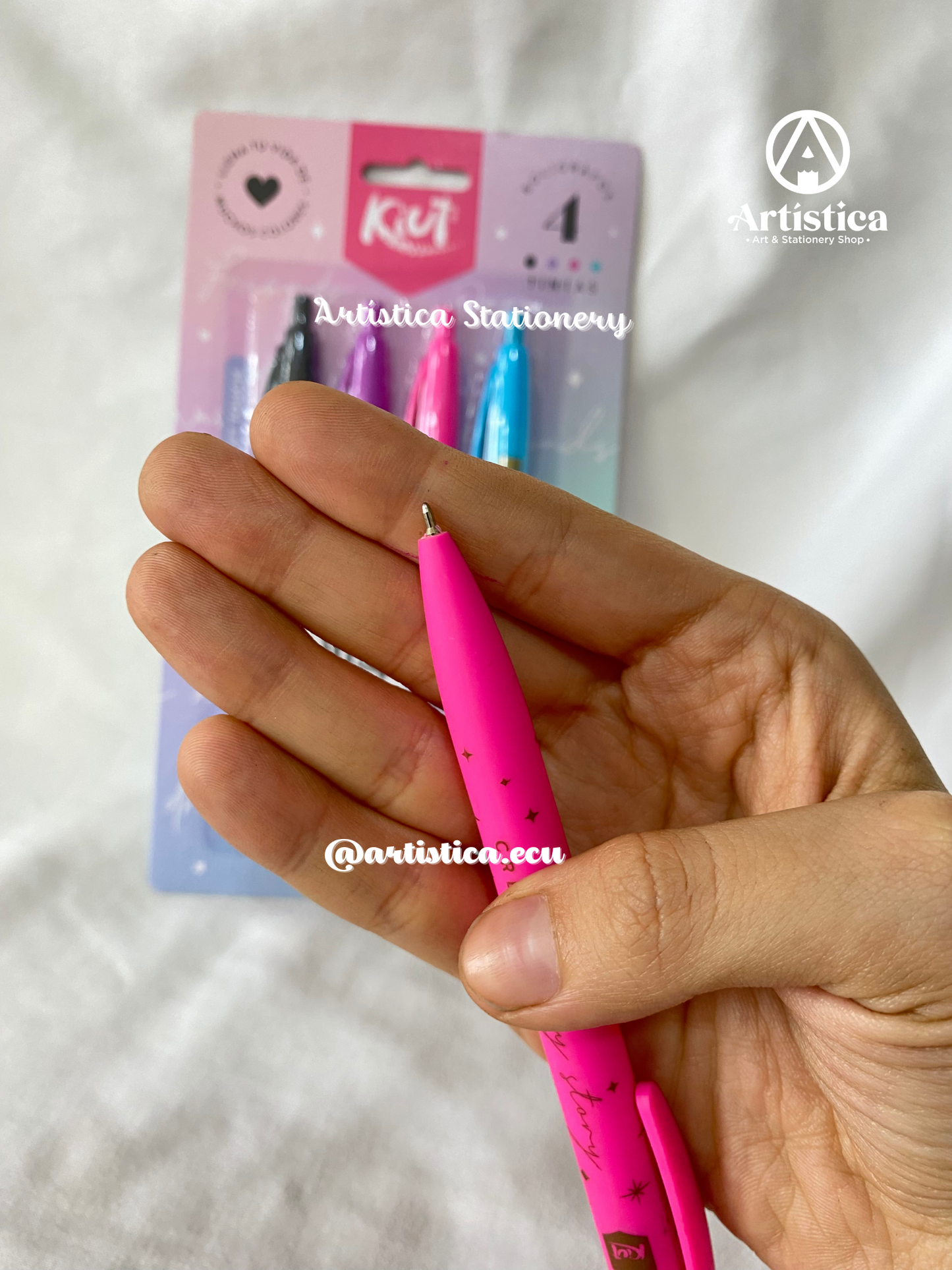 4 Bolígrafos Kiut