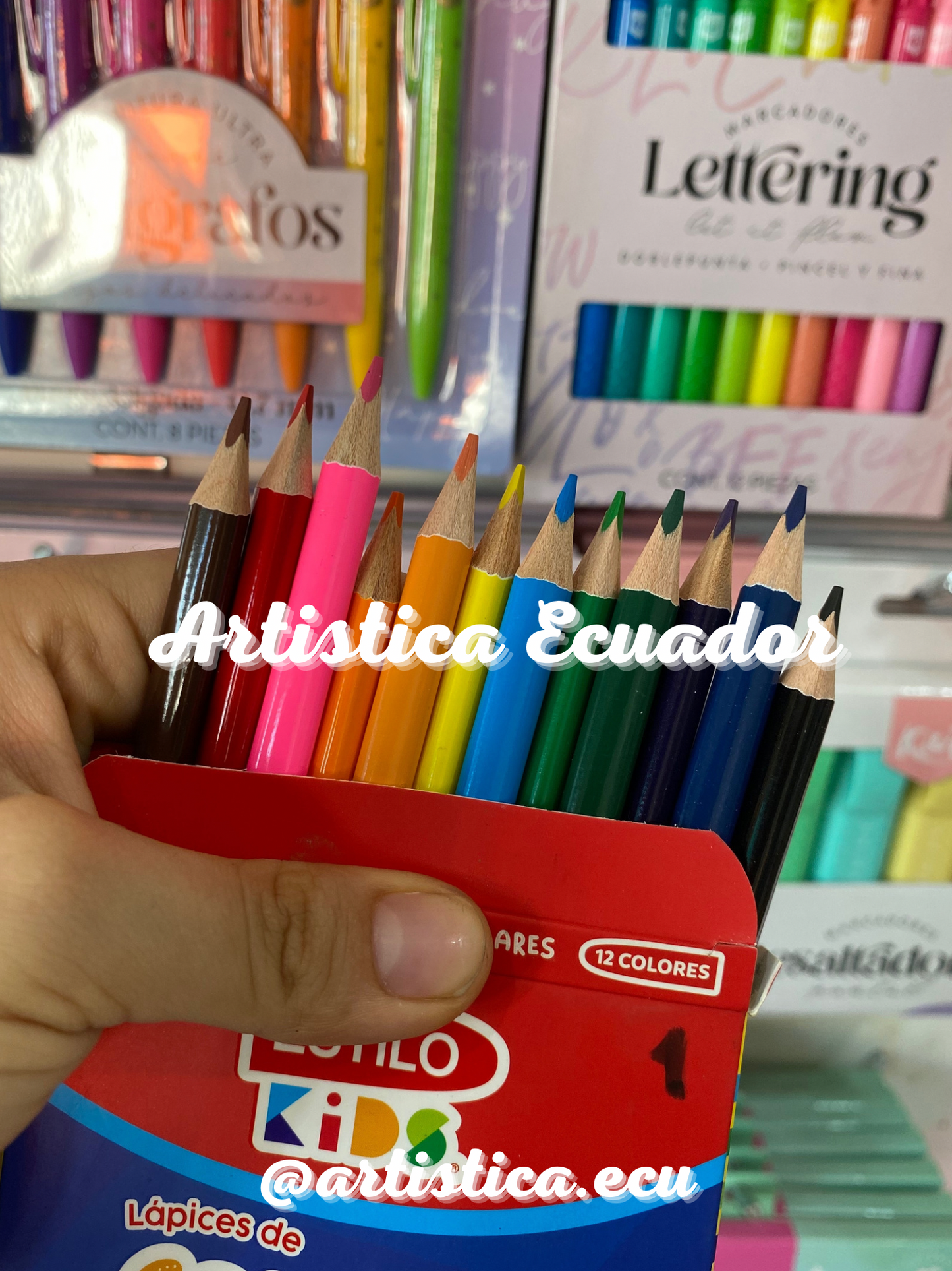 12 Colores mini Estilo