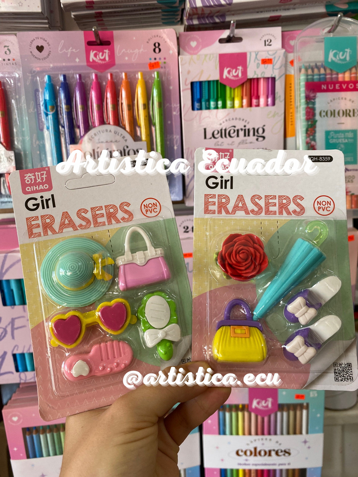 Set de borradores Girl