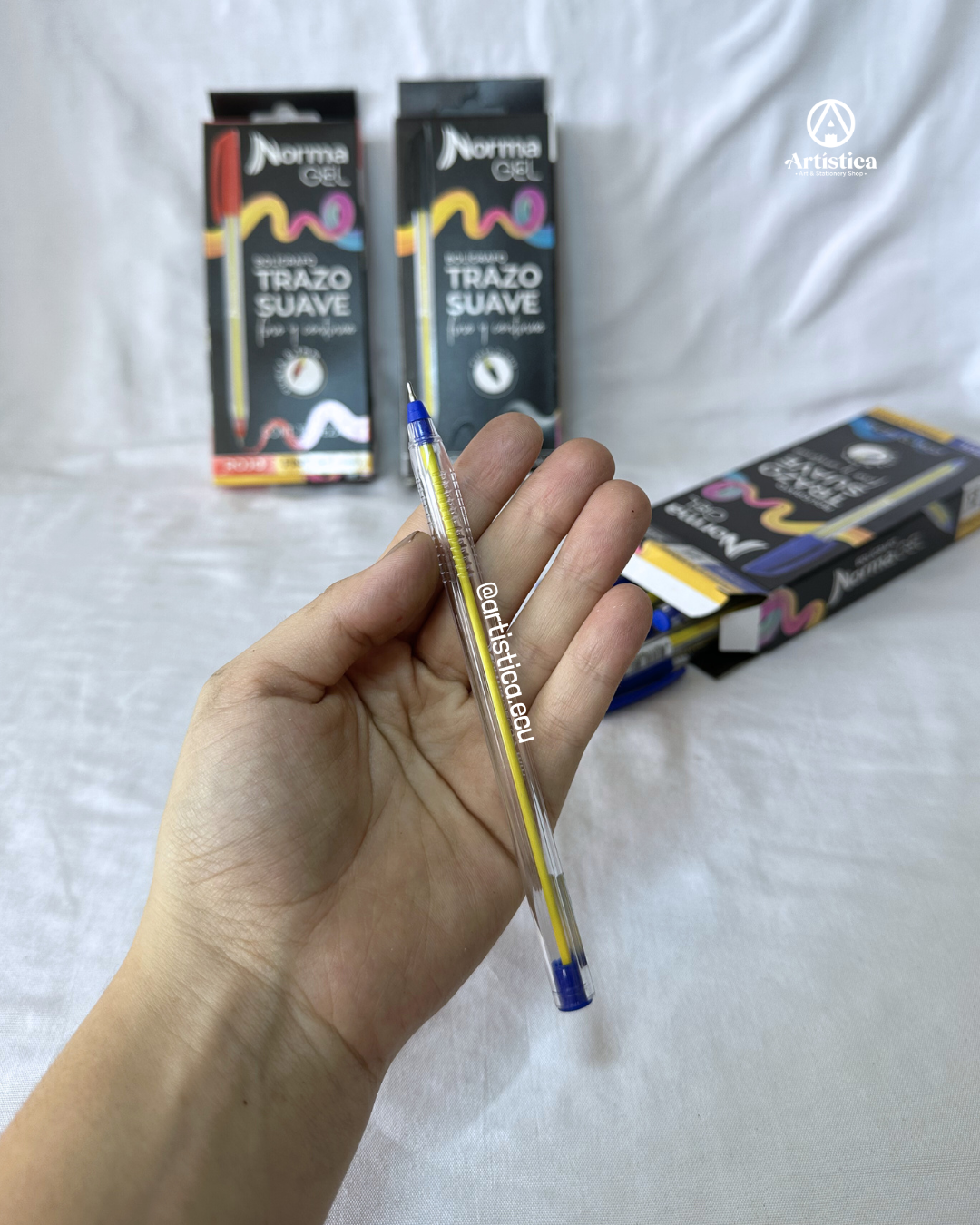 Caja x12 Bolígrafo punta fina Norma