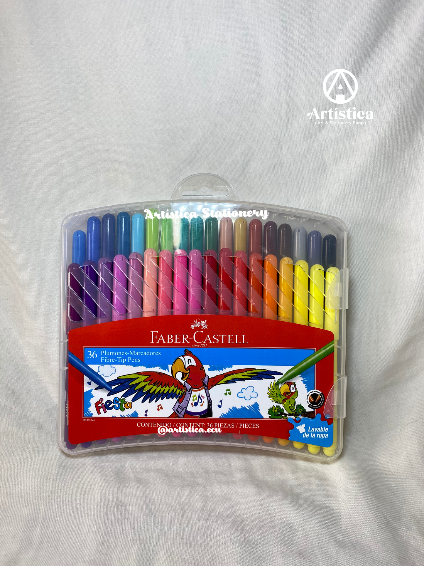36 Marcadores Faber Castell