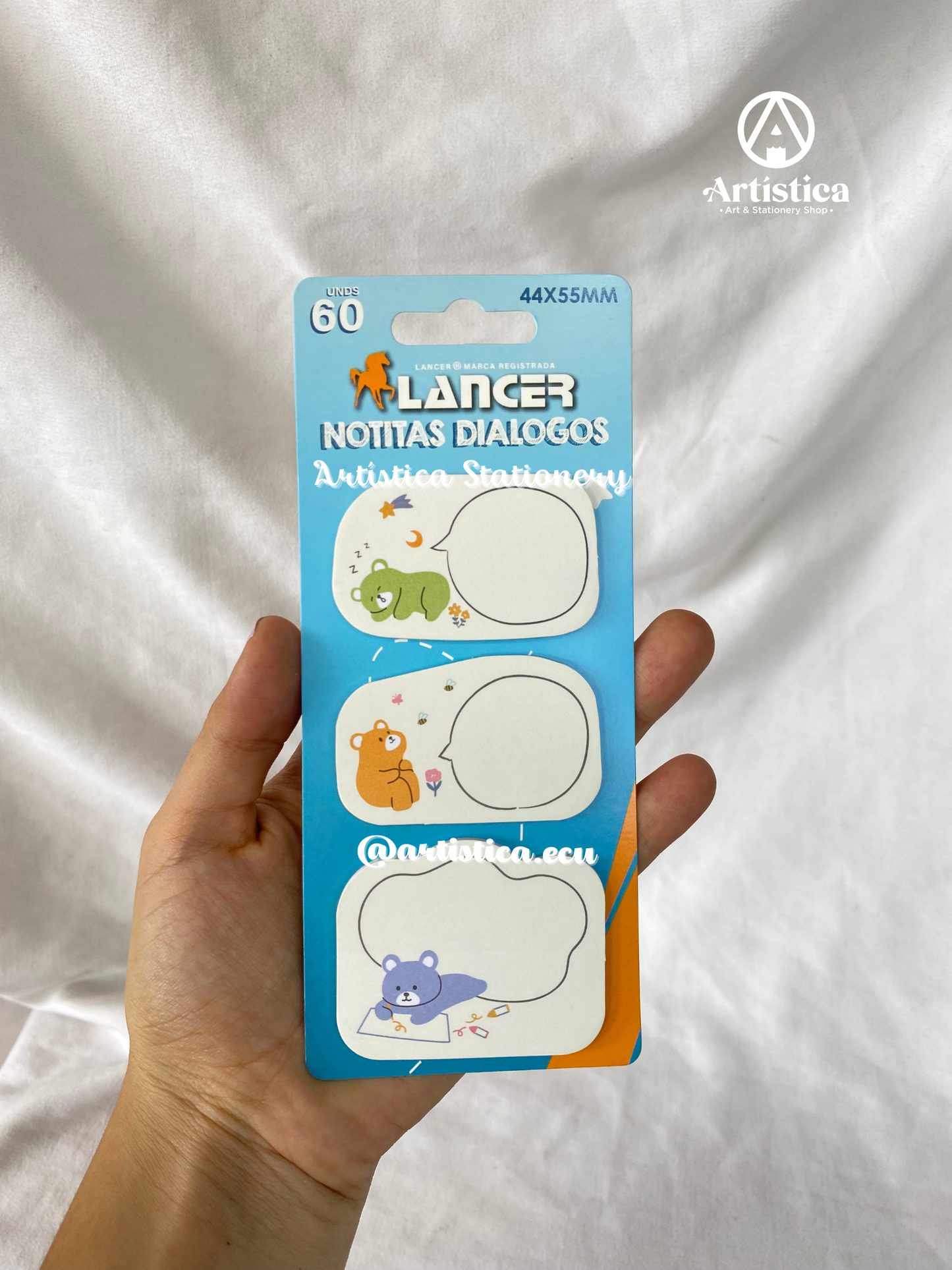 Notitas adhesivas de dialogos