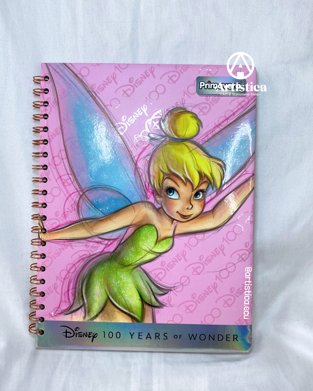Cuaderno pasta dura a cuadros edición Disney