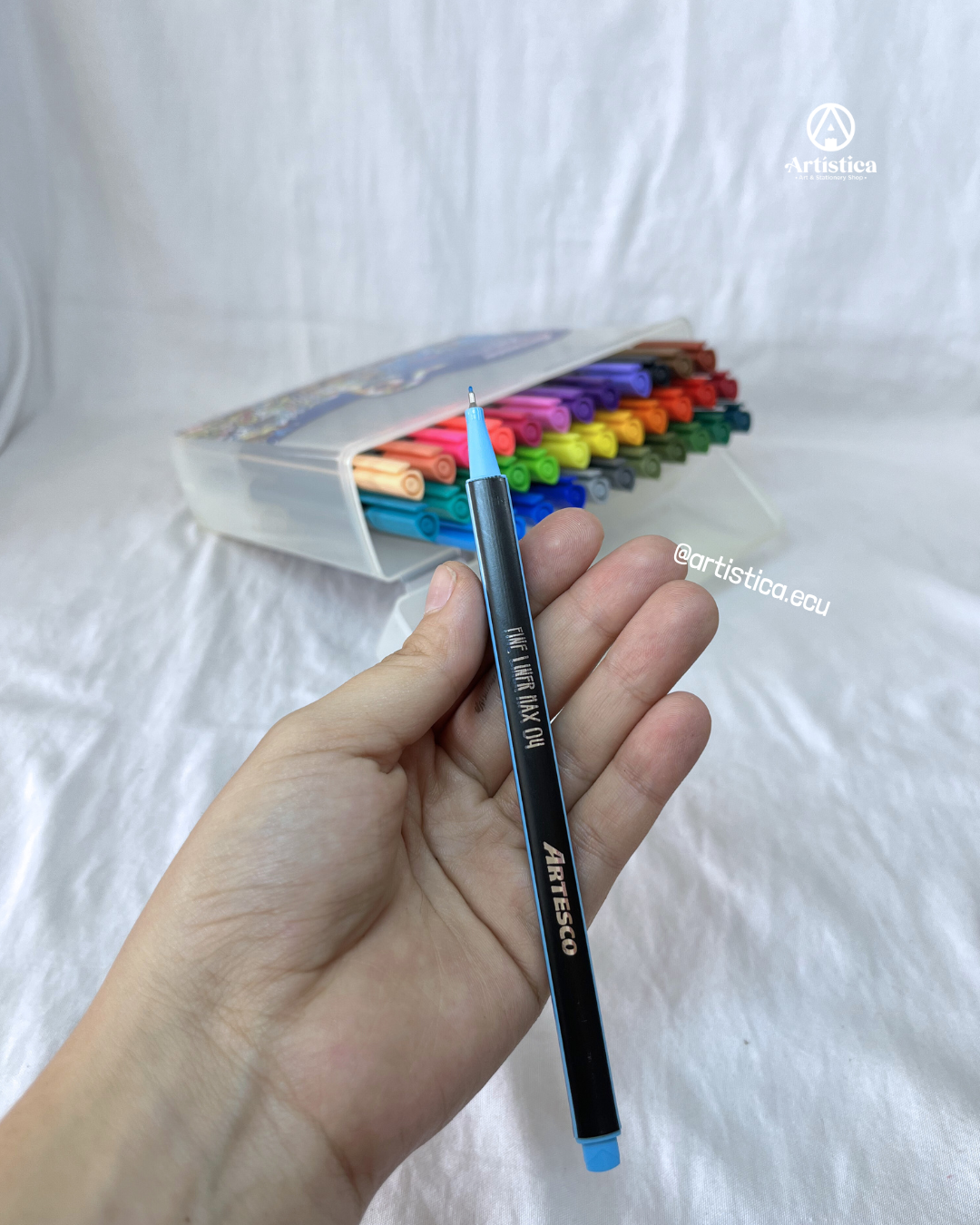 36 Marcadores punta fina Artesco