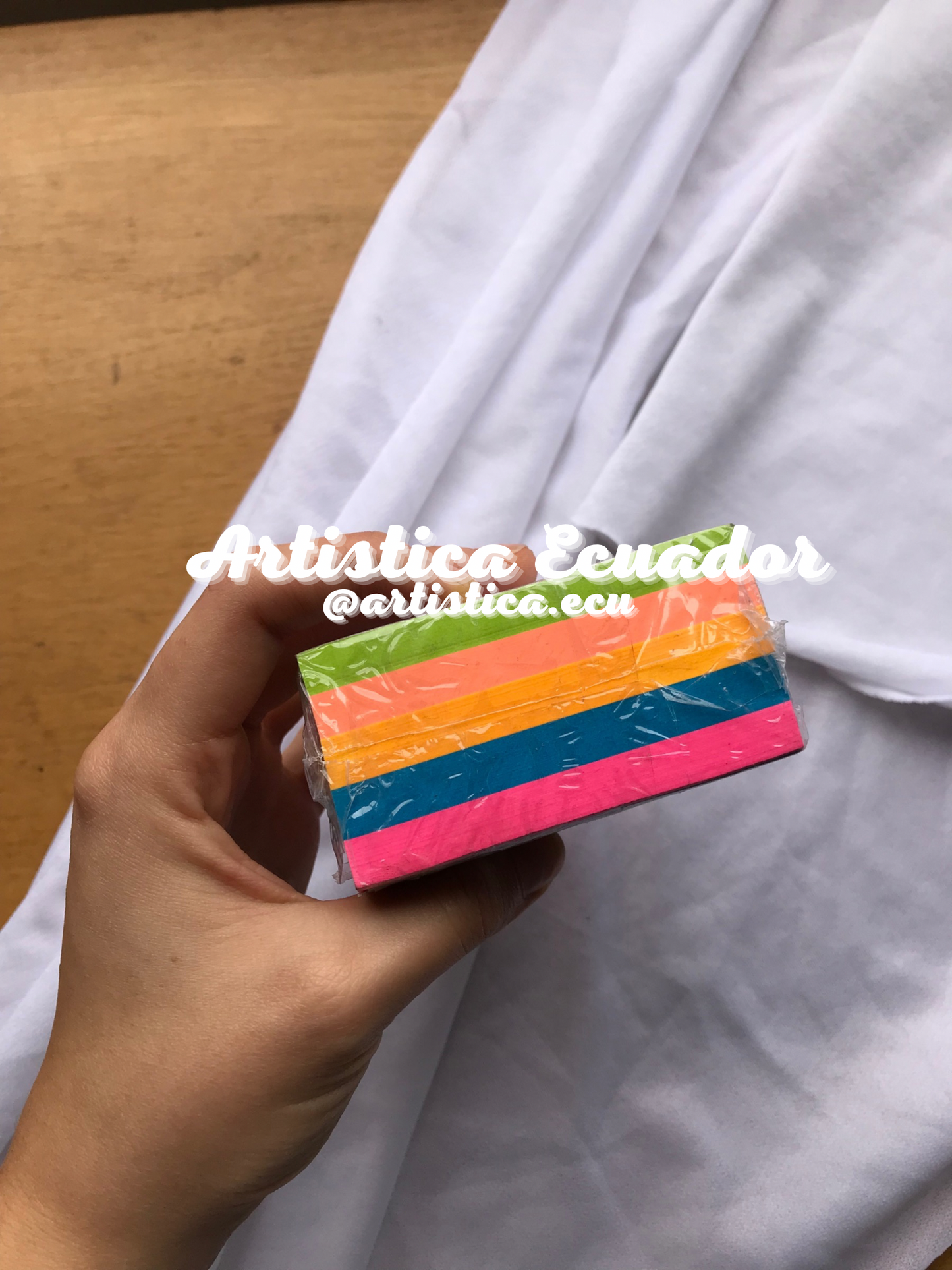 400 Notitas adhesivas neones