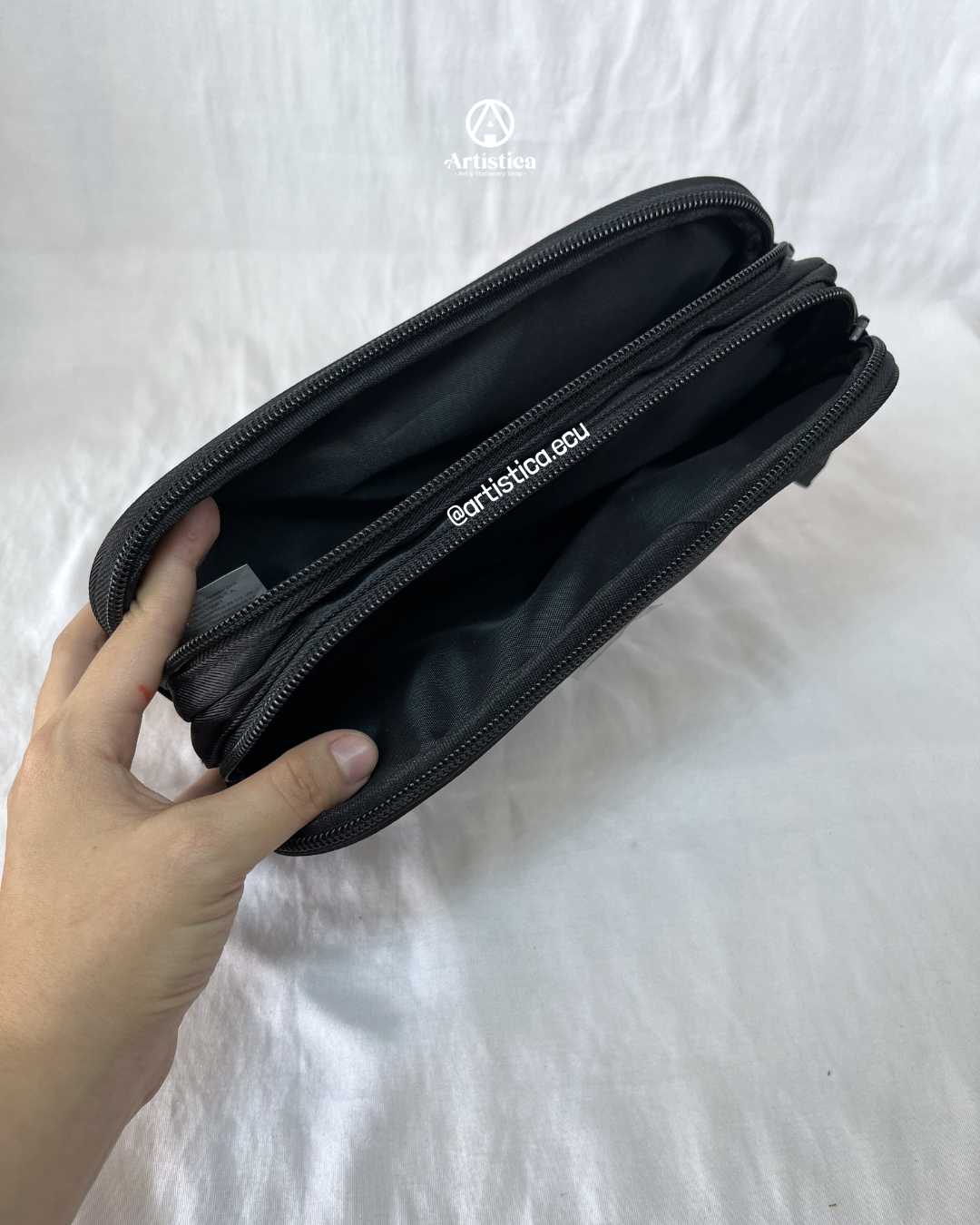 Cartuchera 2 cierres Ferrari