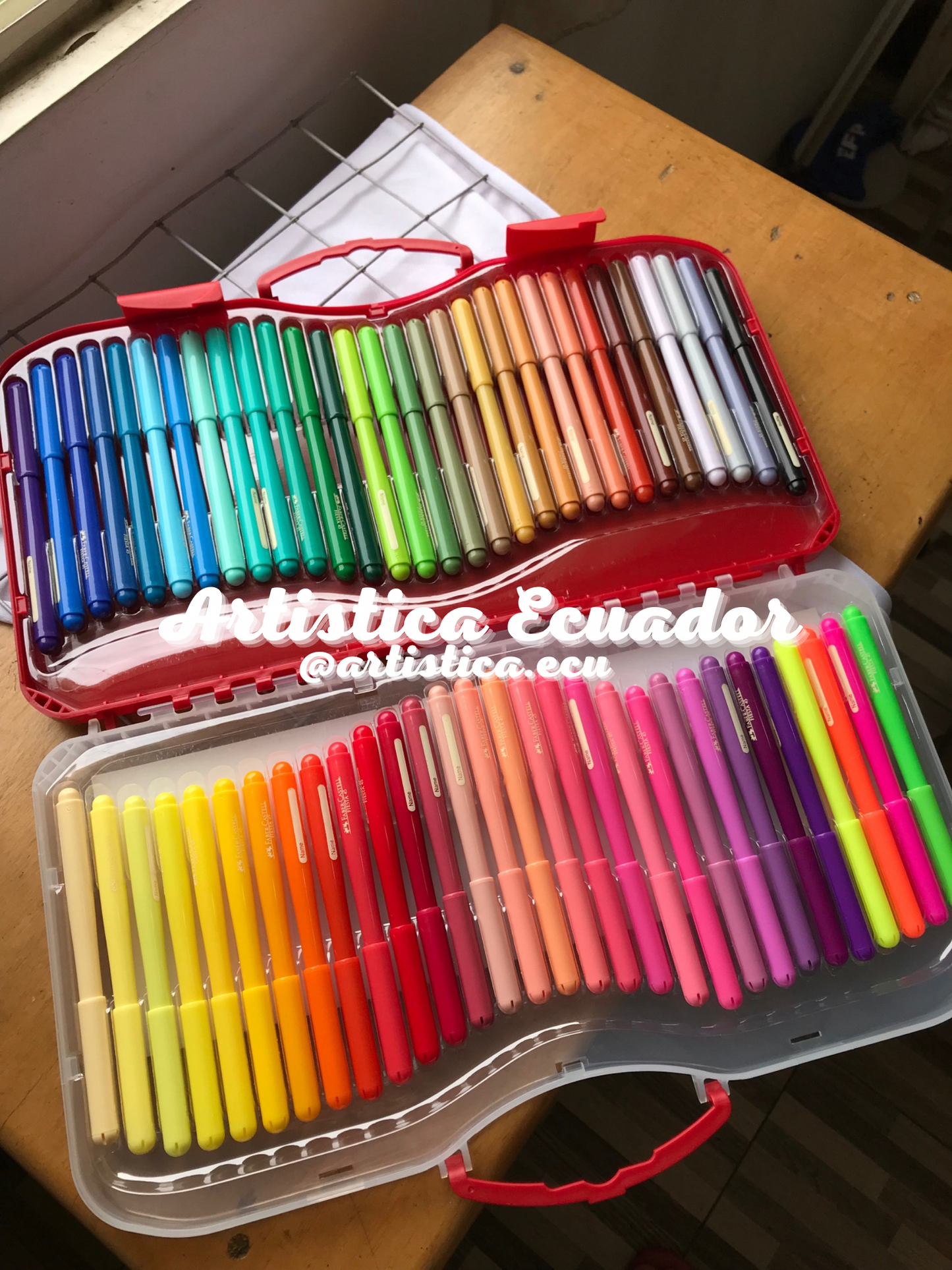 60 Marcadores Faber Castell