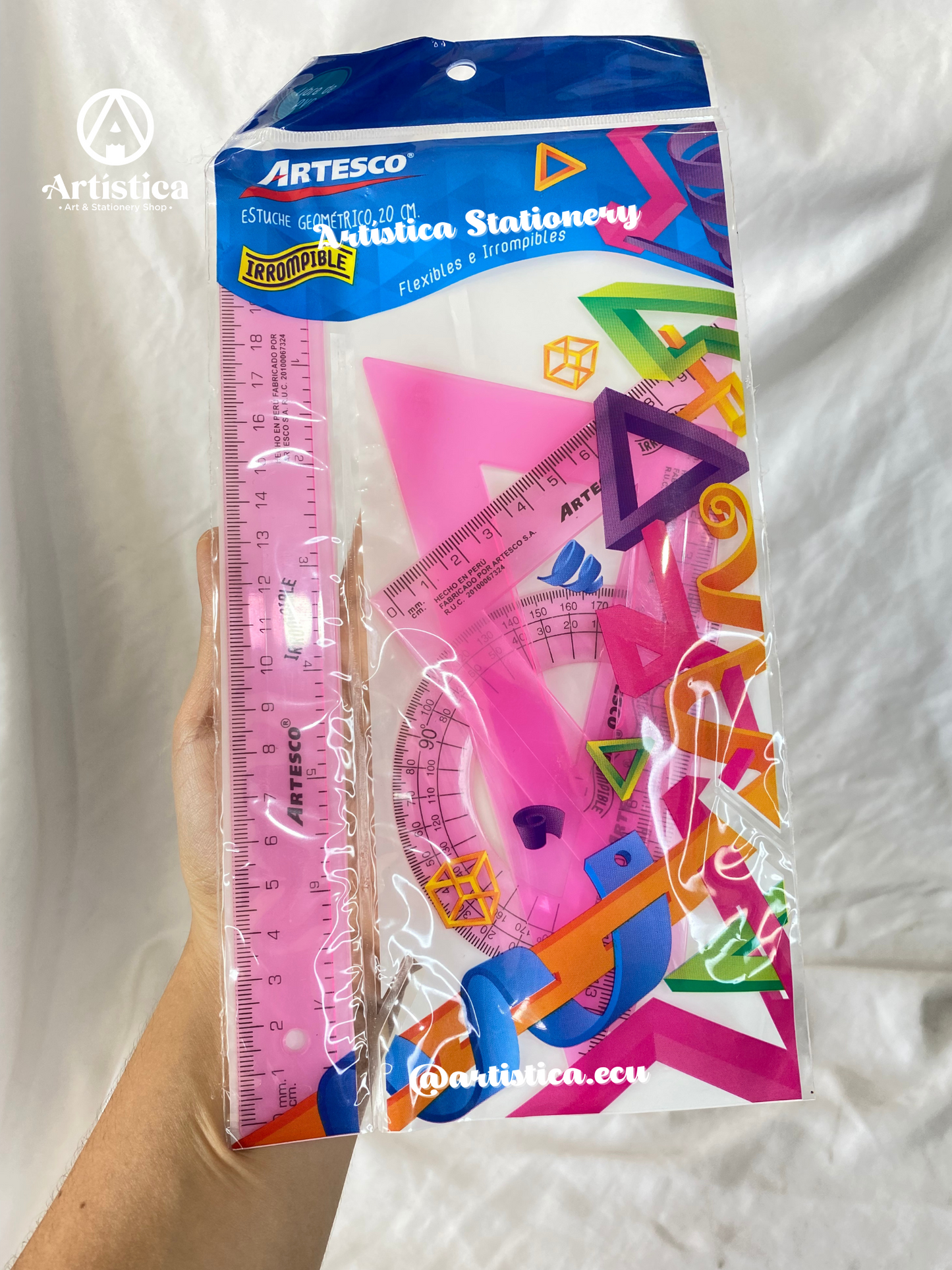 Juego geometrico 20cm irrompible