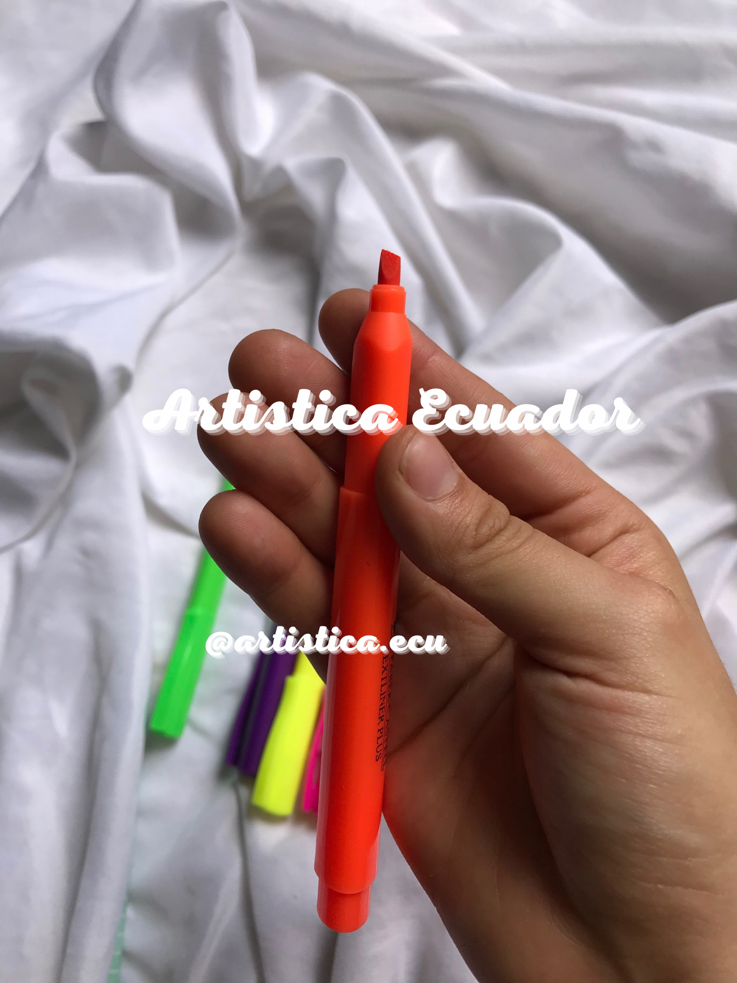 Resaltadores neones por unidad