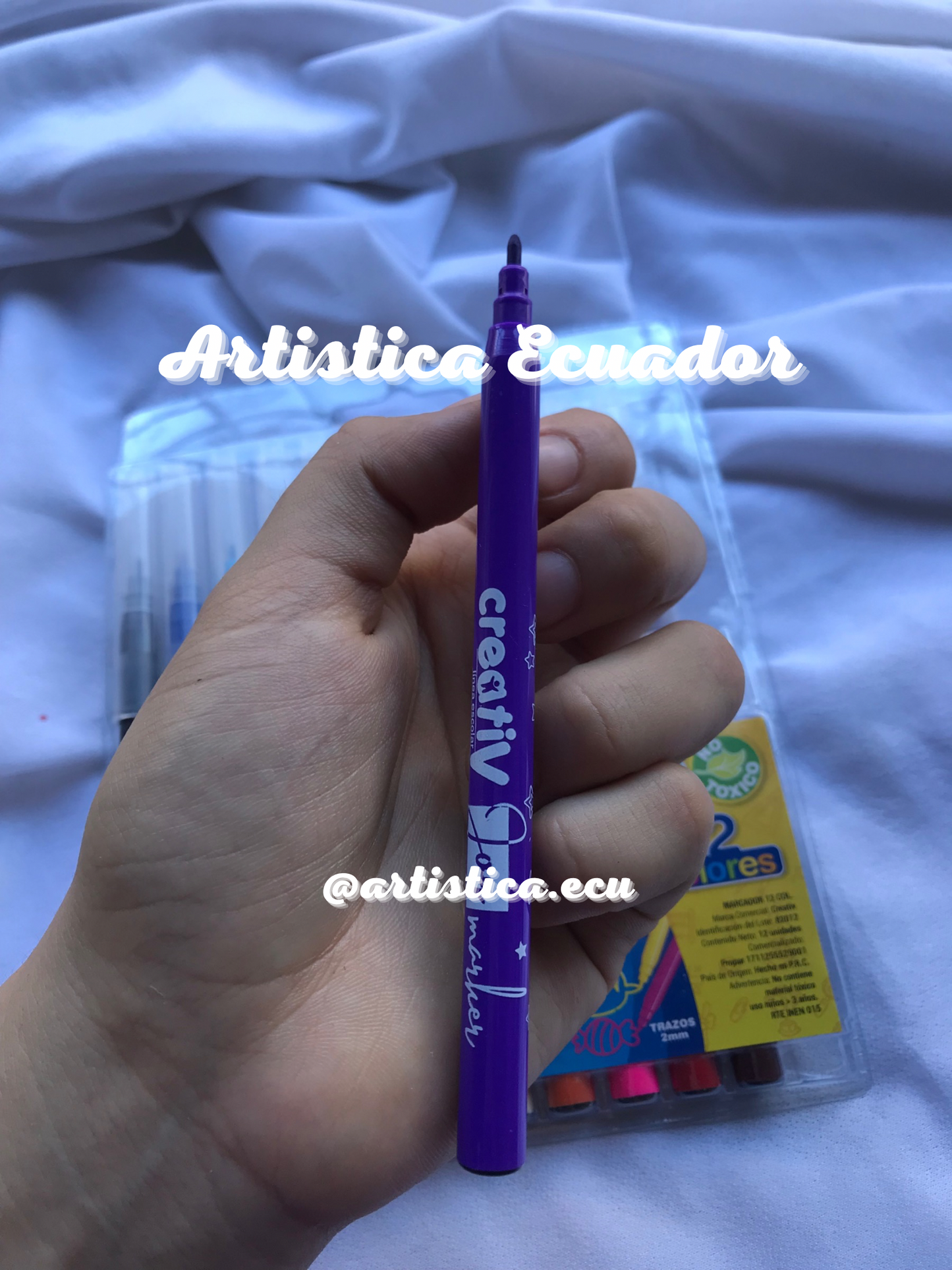 12 Marcadores creativ