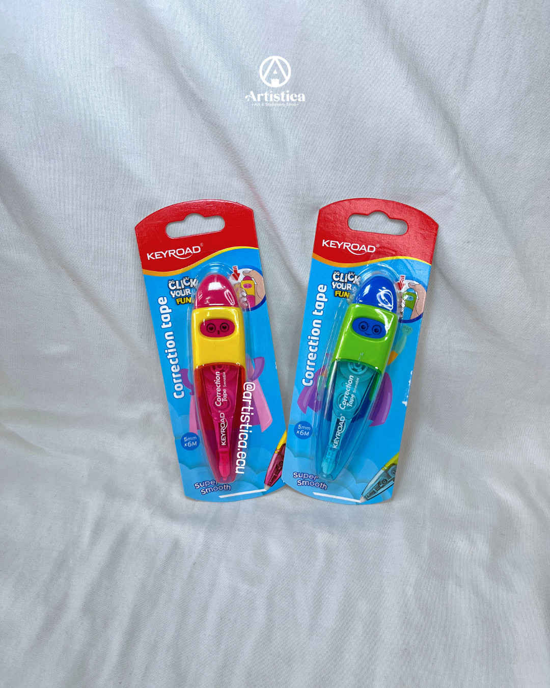 Corrector en cinta Keyroad