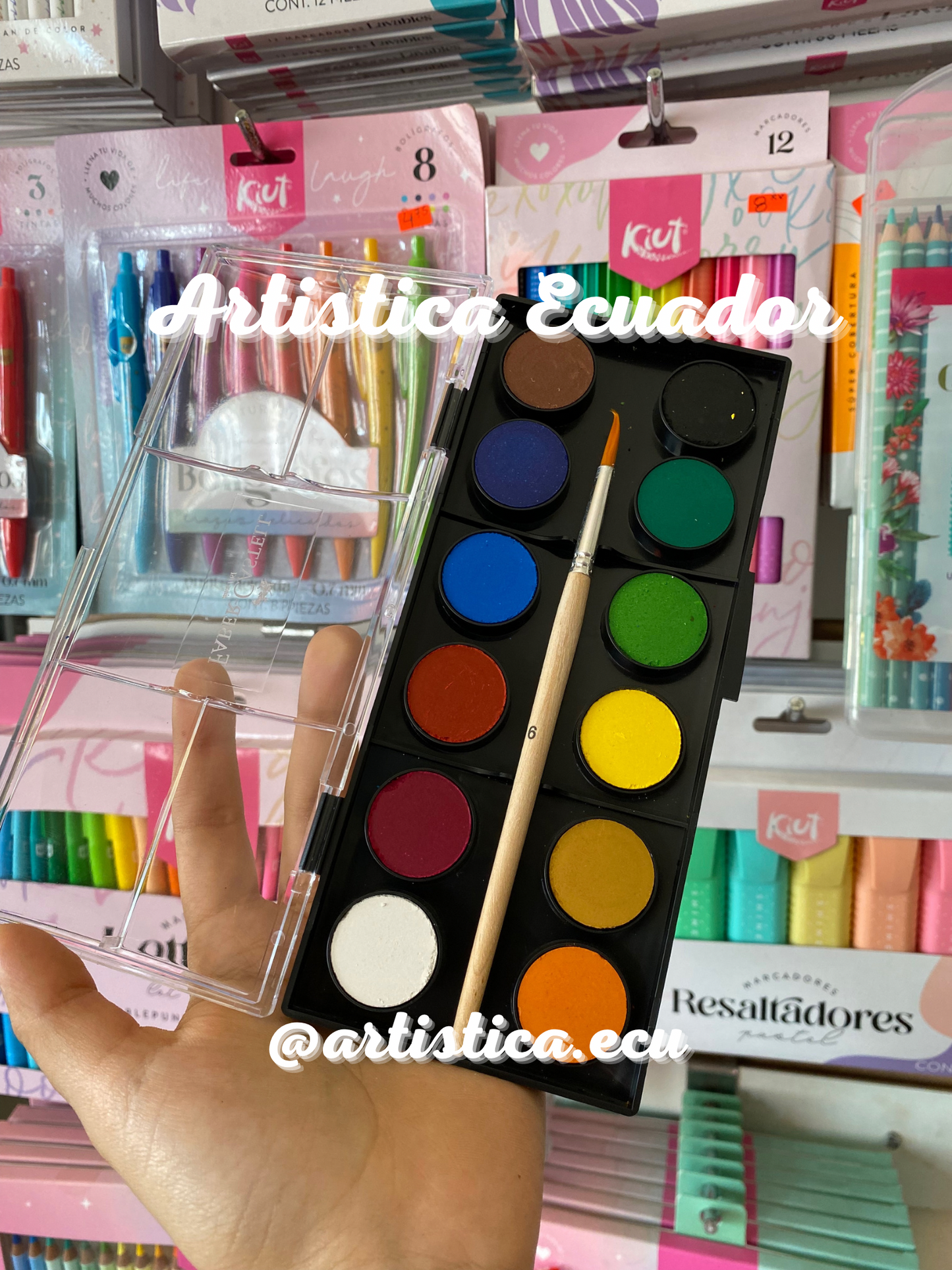 12 Acuarelas Faber Castel