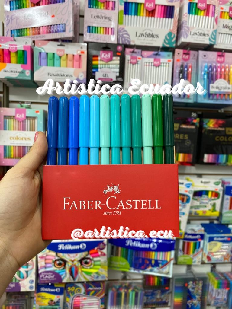 72 Marcadores Faber Castell