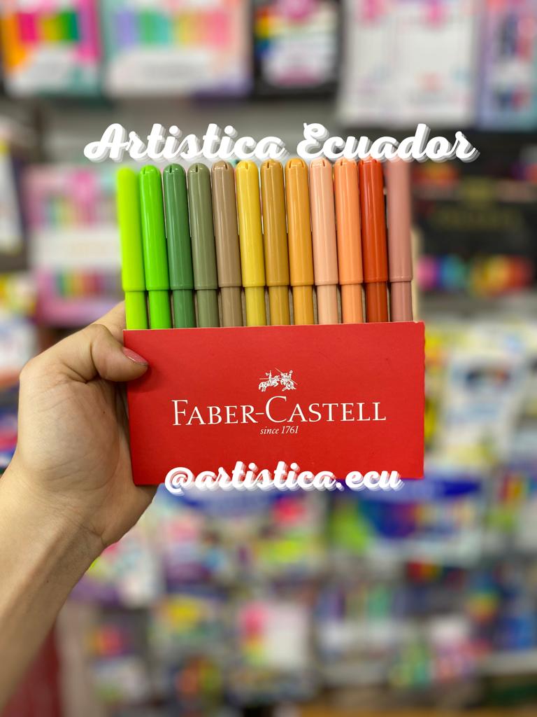 72 Marcadores Faber Castell
