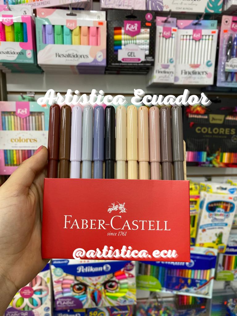 72 Marcadores Faber Castell