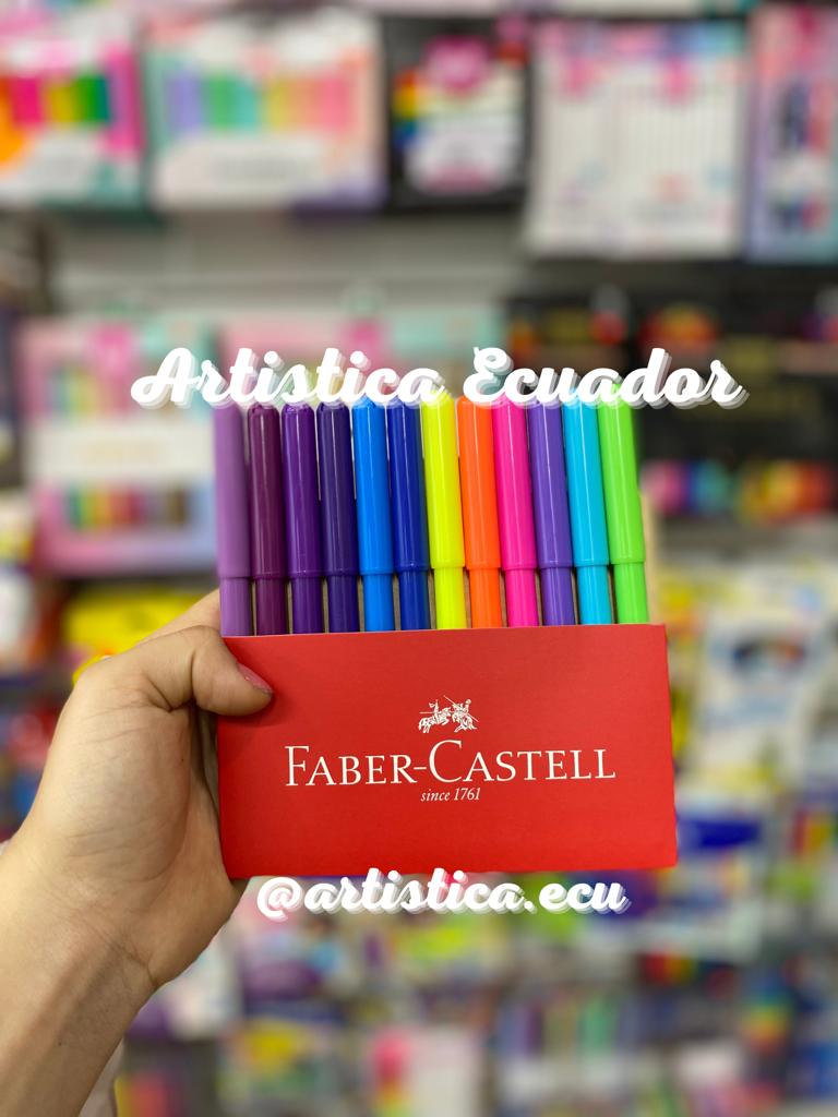 72 Marcadores Faber Castell
