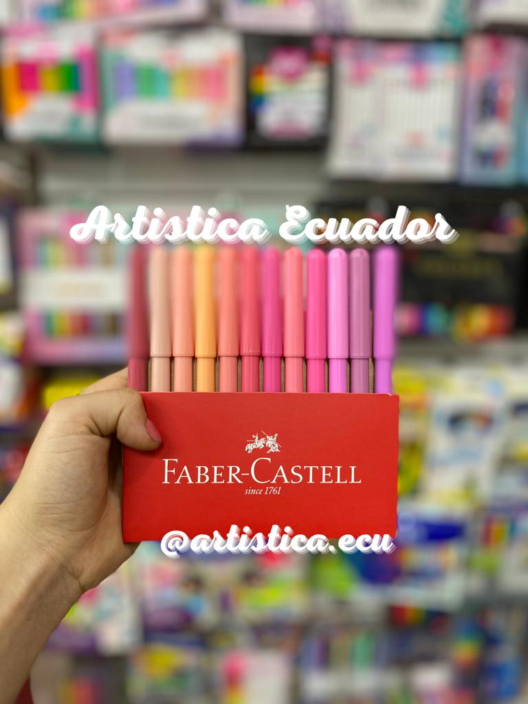 72 Marcadores Faber Castell