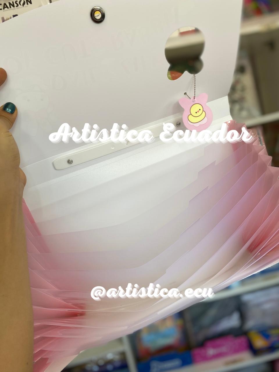 Carpeta acordeon kawaii