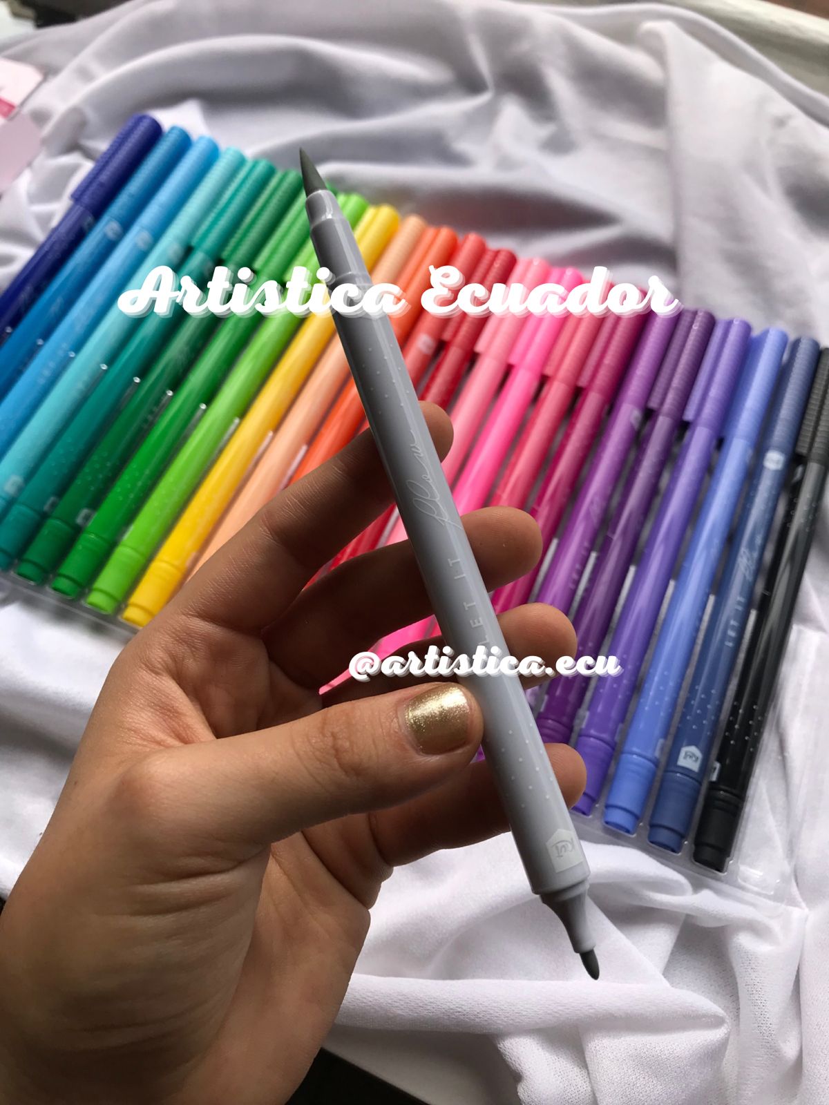 24 Marcadores Doble Punta Kiut