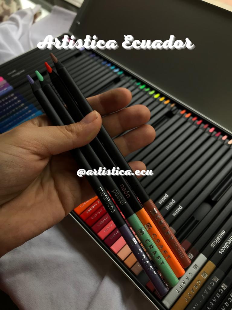 48 Colores Craft caja metalica