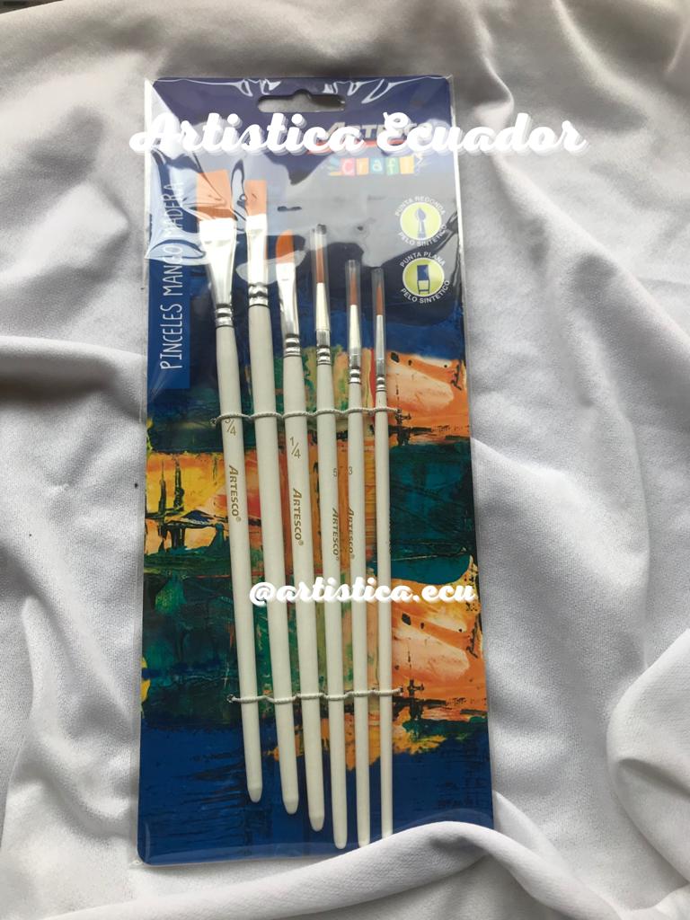 Set 6 Pinceles