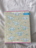 Cuadernos cosidos Cinnamoroll 2 líneas pasta flexible