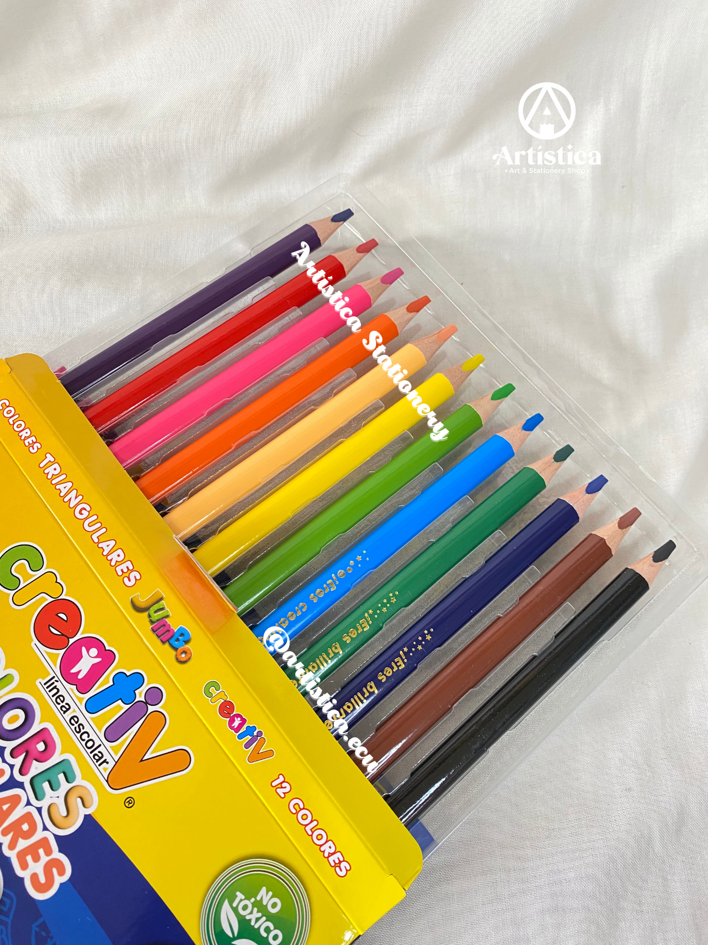 12 Colores Jumbo Creativ