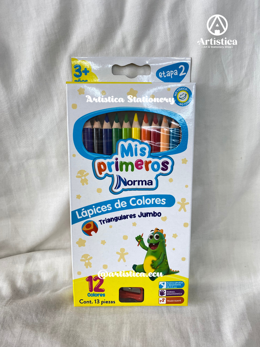 12 Colores Jumbo Norma