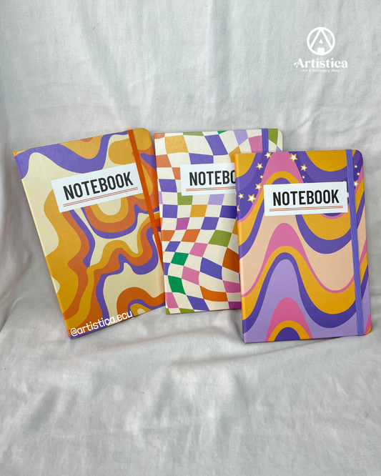 Libreta pasta dura a líneas