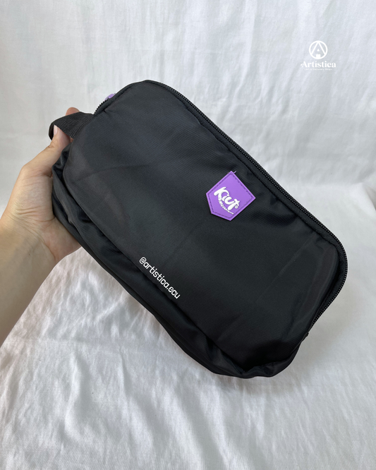 Cartuchera 3 cierres Simple Black