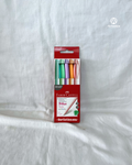 5 Bolígrafos cuerpo pastel Faber Castell